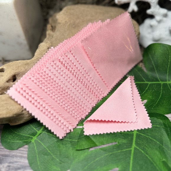 Individually Wrapped Blank Jewelry Cleaning Polishing Cloths Resin, Glasses Lot - Picture 9 of 16